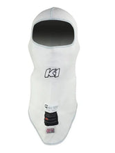 Load image into Gallery viewer, K1 RaceGear Balaclava Head Sock Flex White 26-FHS-W