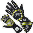 Load image into Gallery viewer, K1 RaceGear Glove Flex X-Large Black / Flo Yellow SFI / FIA 23-FLX-NFY-XL