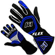 Load image into Gallery viewer, K1 RaceGear Glove Flex X-Large Black/Blue 23-FLX-NB-XL