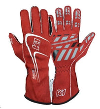 Load image into Gallery viewer, K1 RaceGear Glove Track1 Red Medium SFI 5 23-TR1-R-M