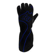 Load image into Gallery viewer, K1 RaceGear Gloves Karting RS1 Youth X-Small Black/Blue 13-RS1-B-XS
