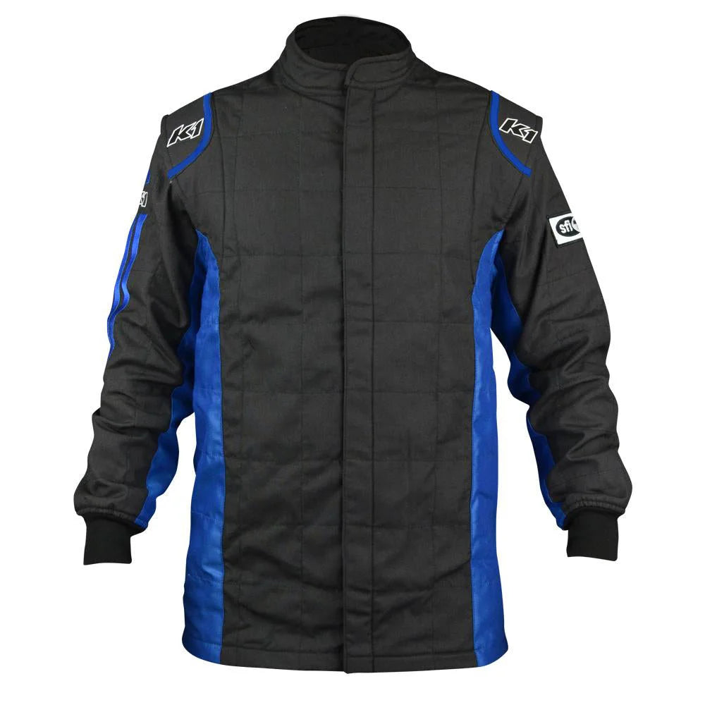 K1 RaceGear Jacket Sportsman Black / Blue 3X-Large 21-SPT-NB-3XL
