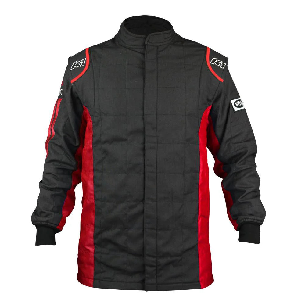 K1 RaceGear Jacket Sportsman Black / Red Medium / Large 21-SPT-NR-ML