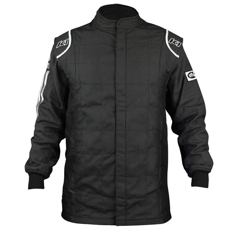K1 RaceGear Jacket Sportsman Black / White Medium 21-SPT-NW-M