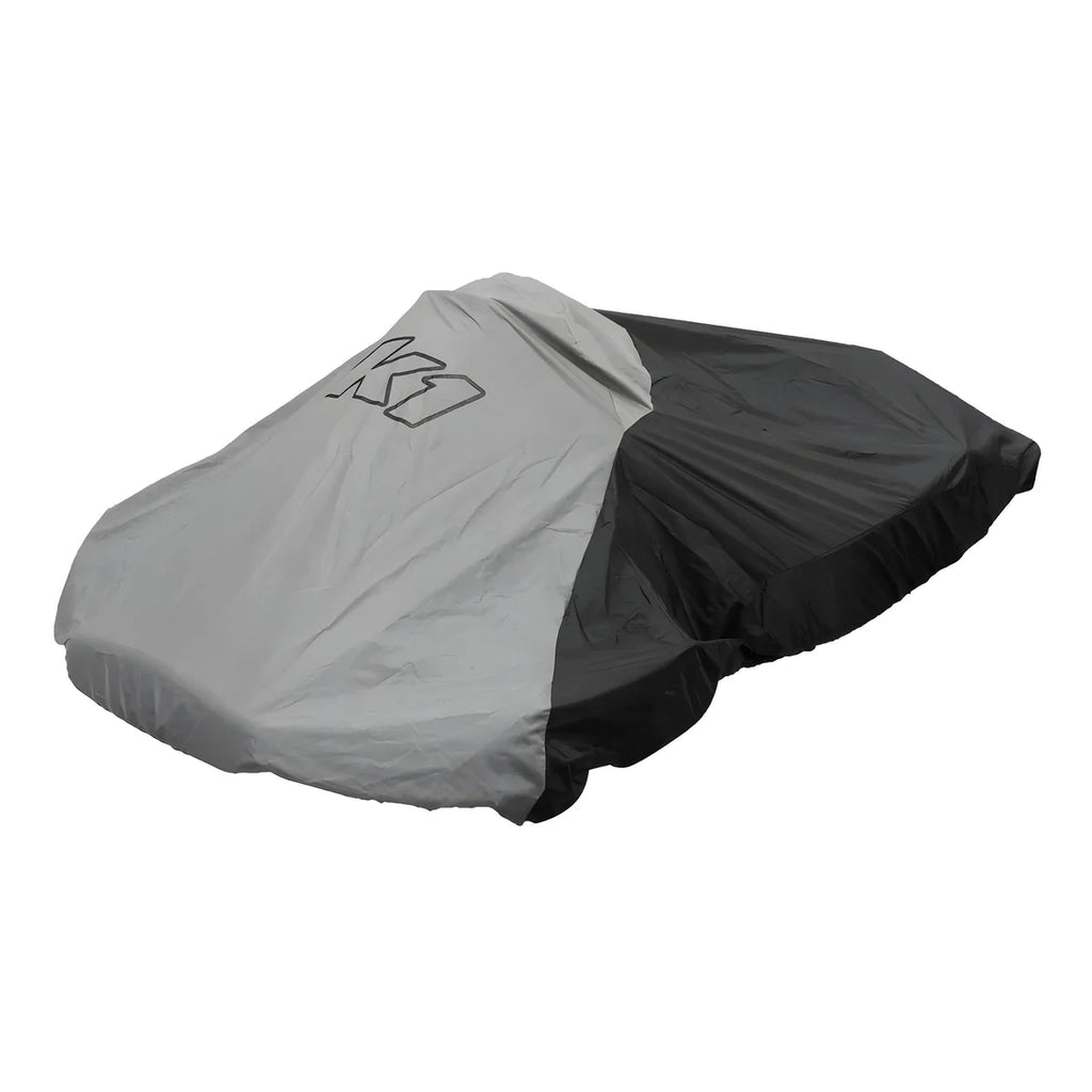 K1 RaceGear Kart Cover GO Nylon Black / Gray 18-NKC-N