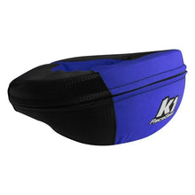 Load image into Gallery viewer, K1 RaceGear Neck Collar Karting Adult Carbon / Blue 15-NEC-CAB-A