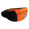 Load image into Gallery viewer, K1 RaceGear Neck Collar Karting Youth Carbon / Orange 15-NEC-CAO-J
