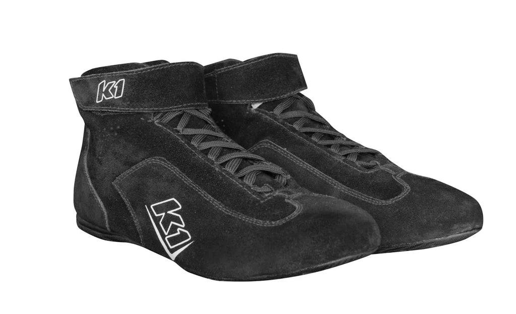 K1 RaceGear Shoes Challenger Black Size 9 SFI 3.3/5 24-CHL-N-9