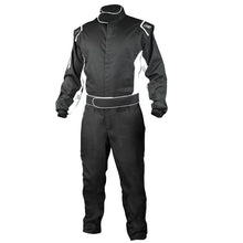Load image into Gallery viewer, K1 RaceGear Suit Challenger Black 7-XS SFI 3.2A/1 20-CHL-NW-7XS