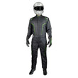 Load image into Gallery viewer, K1 RaceGear Suit GT2 X-Large Black / Fluo Green 20-GT2-NV-XL
