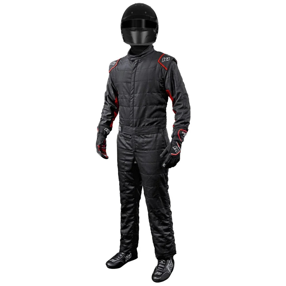 K1 RaceGear Suit Outlaw Lrg / X-Lrg Black / Red SFI 3.2A/5 20-OTL-NR-LXL