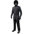 Load image into Gallery viewer, K1 RaceGear Suit Outlaw XX-Large Black / Blue SFI 3.2A/5 20-OTL-NB-2XL