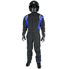 Load image into Gallery viewer, K1 RaceGear Suit Precision II 2X- Small Black/Blue 20-PRY-NB-2XS