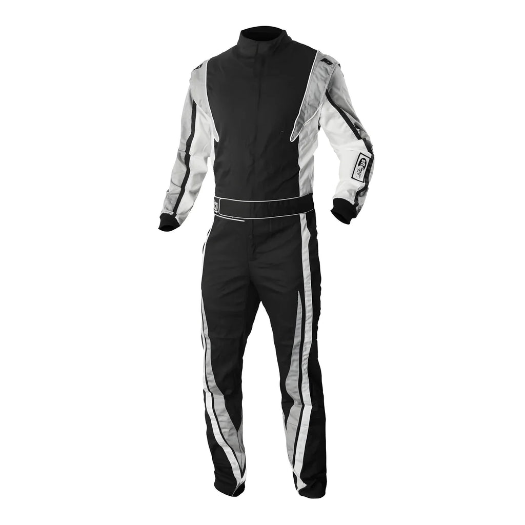 K1 RaceGear Suit Victory Youth 4X-Small Black/Gray 20-VIC-N-4XS