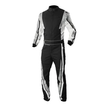 Load image into Gallery viewer, K1 RaceGear Suit Victory Youth 4X-Small Black/Gray 20-VIC-N-4XS