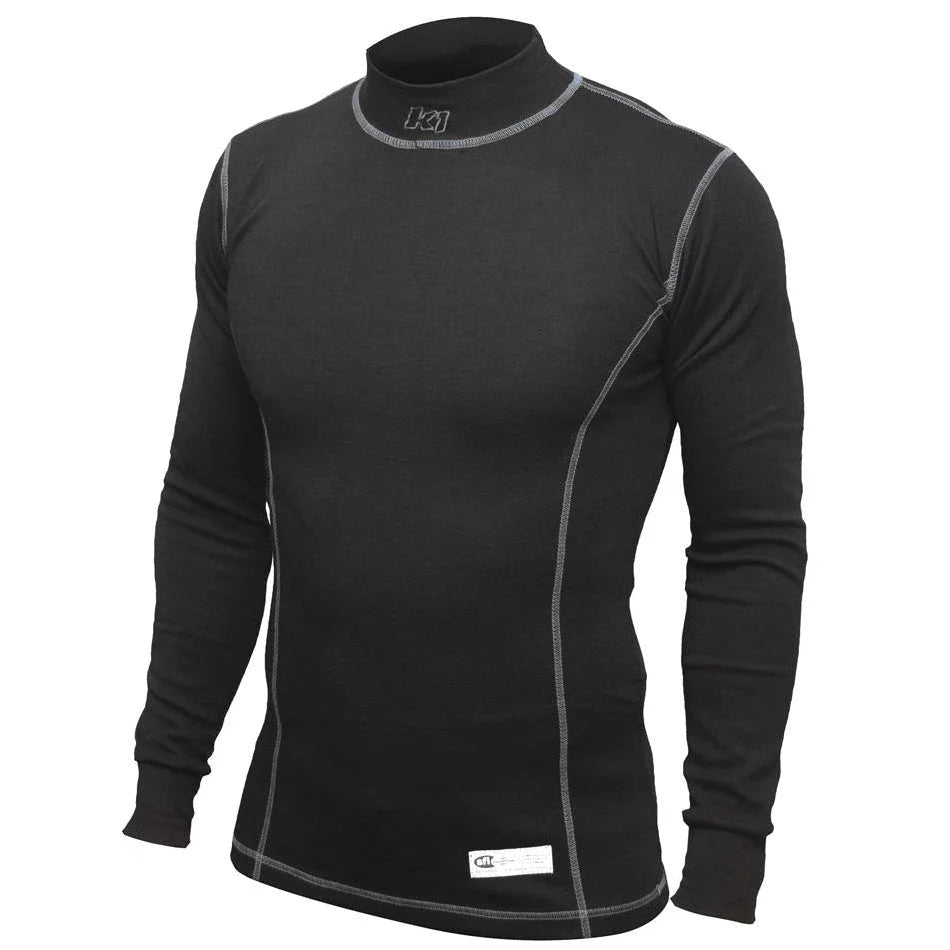 K1 RaceGear Undershirt Precision Black X-Small 26-PLS-N-XS