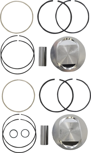 KB Performance Motorcycle Pistons Forged Piston Kit - Twin Cam KB661C.010 - Main Product View