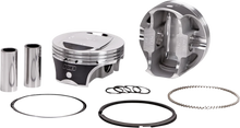 Load image into Gallery viewer, KB Performance Motorcycle Pistons Forged Piston Kit - Twin Cam KB661C.STD - Back View