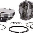Load image into Gallery viewer, KB Performance Motorcycle Pistons Forged Piston Kit - Twin Cam KB662C.STD - Back View