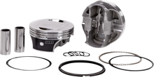 Load image into Gallery viewer, KB Performance Motorcycle Pistons Forged Piston Kit - Twin Cam KB662C.STD - Back View