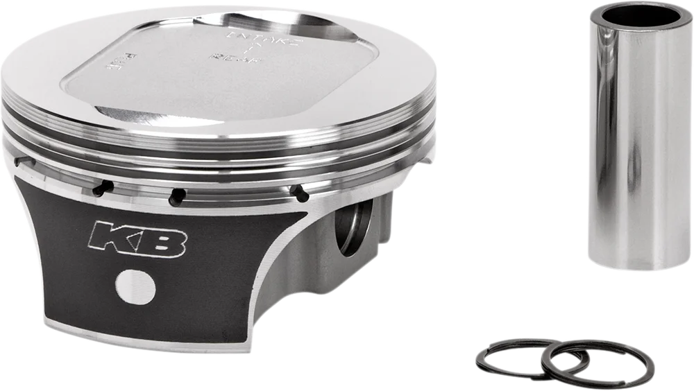 KB Performance Motorcycle Pistons Forged Piston Kit - Twin Cam KB907C.STD - Main Product View