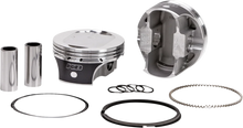 Load image into Gallery viewer, KB Performance Motorcycle Pistons Forged Piston Kit - Twin Cam KB907C.STD - Side View