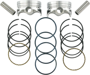 KB Performance Motorcycle Pistons Forged Piston Kit KB922C.STD - Main Product View