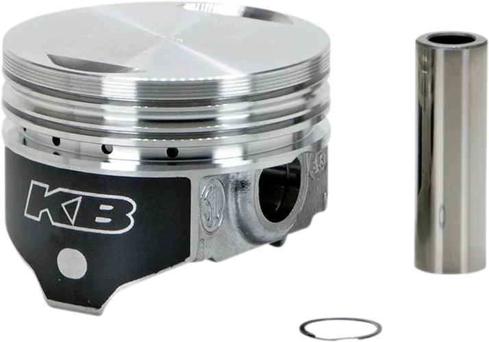 KB Performance Motorcycle Pistons Piston Kit KB258.STD - Back View