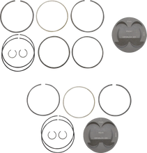Load image into Gallery viewer, KB Performance Motorcycle Pistons Piston Kit - +.005" - M8 KB595LCA.005 - Main Product View