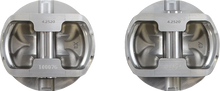 Load image into Gallery viewer, KB Performance Motorcycle Pistons Piston Kit - +.005" - M8 KB595LCA.005 - Side View