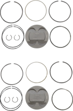 Load image into Gallery viewer, KB Performance Motorcycle Pistons Piston Kit - +.005" - M8 KB596LCA.005 - Main Product View