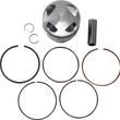 Load image into Gallery viewer, KB Performance Motorcycle Pistons Piston Kit - 124" - +.005" - M8 KB576LCA.005 - Side View