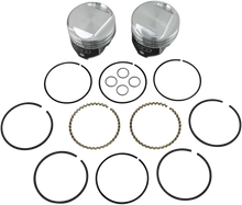 Load image into Gallery viewer, KB Performance Motorcycle Pistons Piston Kit - Evolution KB305.STD - Side View
