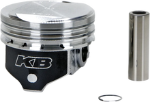 Load image into Gallery viewer, KB Performance Motorcycle Pistons Piston Kit - Evolution KB305.STD - Back View