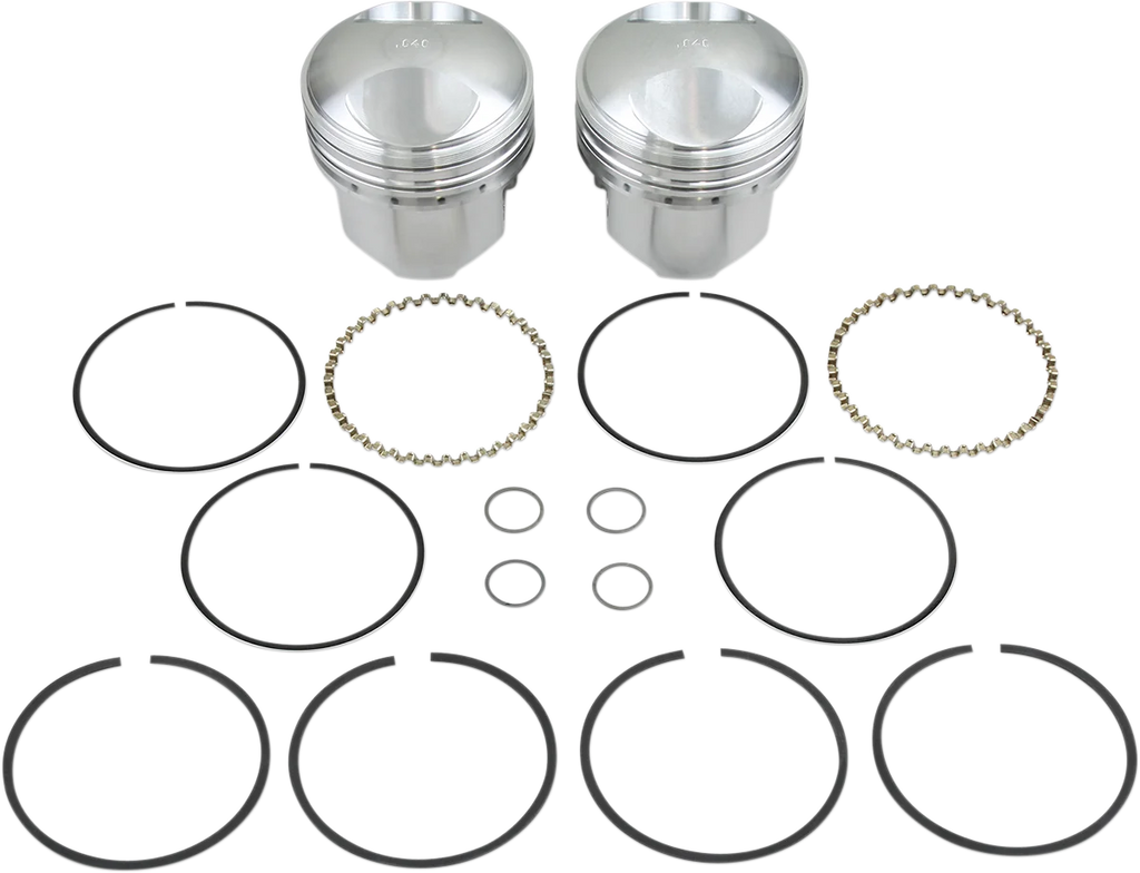 KB Performance Motorcycle Pistons Piston Kit - FX/FL KB263.040 - Main Product View
