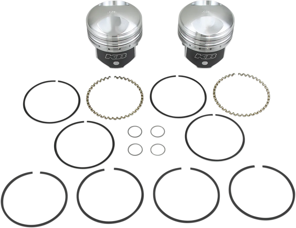 KB Performance Motorcycle Pistons Piston Kit - FX/FL KB263.050 - Main Product View
