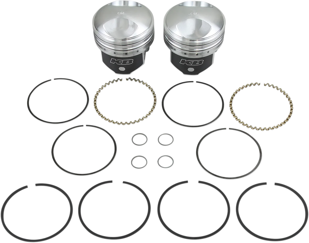 KB Performance Motorcycle Pistons Piston Kit - FX/FL KB263.060 - Main Product View