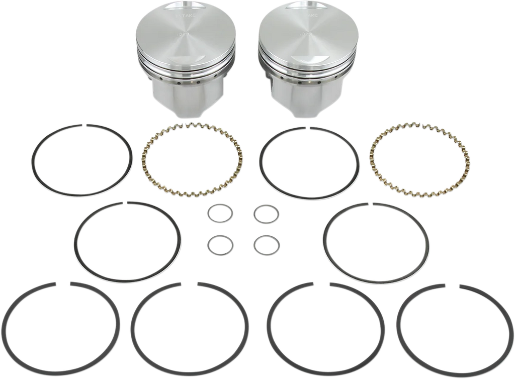 KB Performance Motorcycle Pistons Piston Kit KB258.020 - Main Product View
