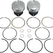 Load image into Gallery viewer, KB Performance Motorcycle Pistons Piston Kit KB258.STD - Side View