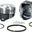 Load image into Gallery viewer, KB Performance Motorcycle Pistons Piston Kit KB297.STD - Back View