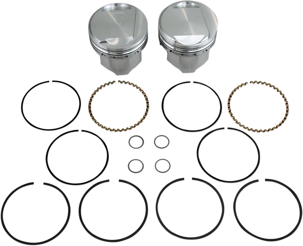 KB Performance Motorcycle Pistons Piston Kit KB305.040 - Main Product View