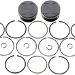 Load image into Gallery viewer, KB Performance Motorcycle Pistons Piston Kit - Standard - M8 KB542LCA.STD - Side View