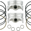 Load image into Gallery viewer, KB Performance Motorcycle Pistons Piston Kit - Standard - M8 KB596LCA.STD - Side View