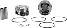Load image into Gallery viewer, KB Performance Motorcycle Pistons Piston Kit - Twin Cam 88 KB426C.STD - Side View