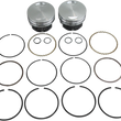 Load image into Gallery viewer, KB Performance Motorcycle Pistons Piston Kit - Twin Cam KB348.STD - Side View
