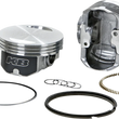 Load image into Gallery viewer, KB Performance Motorcycle Pistons Piston Kit - Twin Cam KB409C.STD - Side View