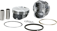Load image into Gallery viewer, KB Performance Motorcycle Pistons Piston Kit - Twin Cam KB409C.STD - Side View