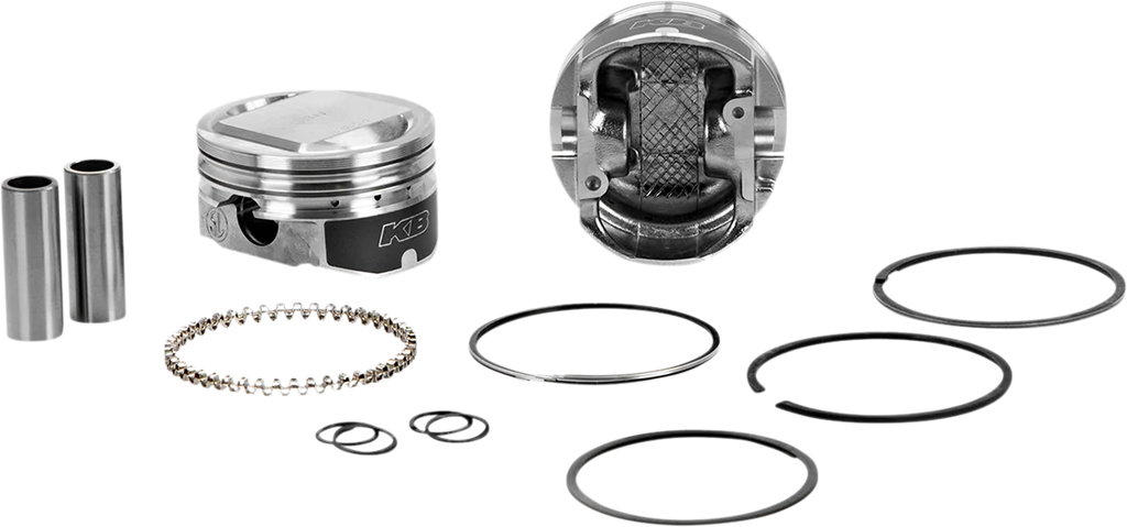 KB Performance Motorcycle Pistons Piston Kit - Twin Cam KB411.STD - Main Product View