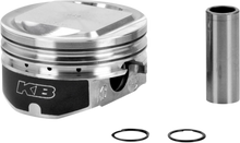 Load image into Gallery viewer, KB Performance Motorcycle Pistons Piston Kit - Twin Cam KB411.STD - Back View