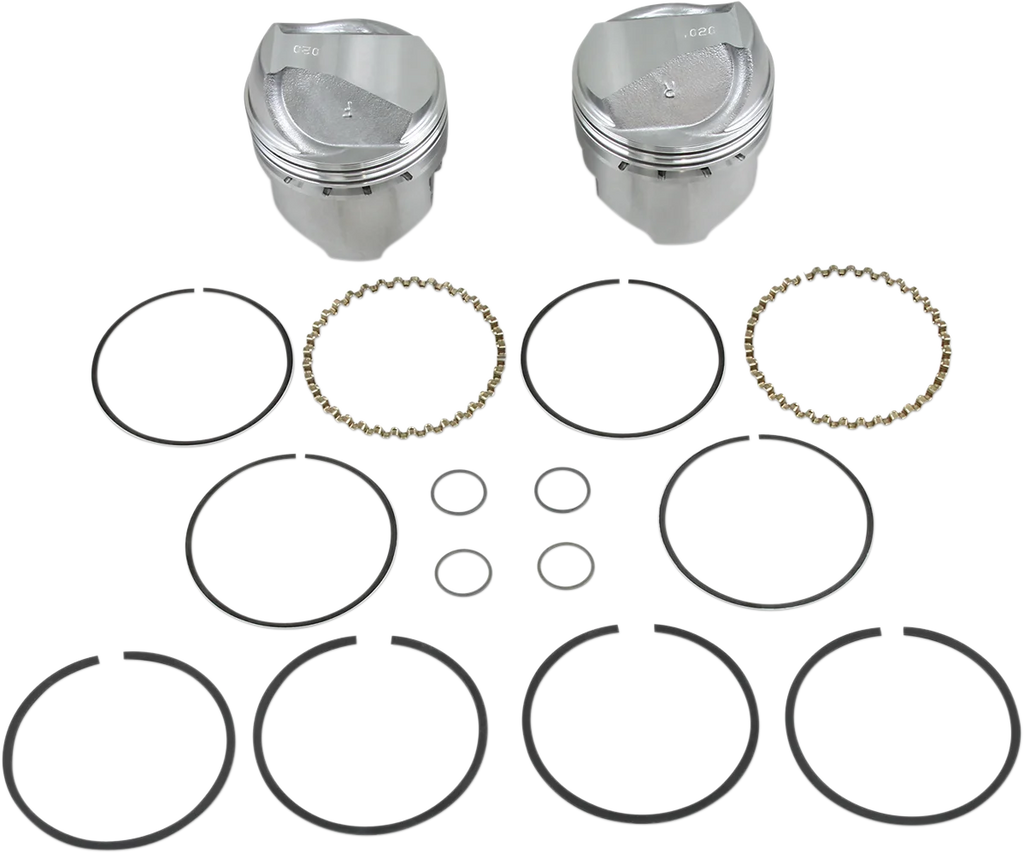 KB Performance Motorcycle Pistons Piston Kit - XL KB292.020 - Main Product View